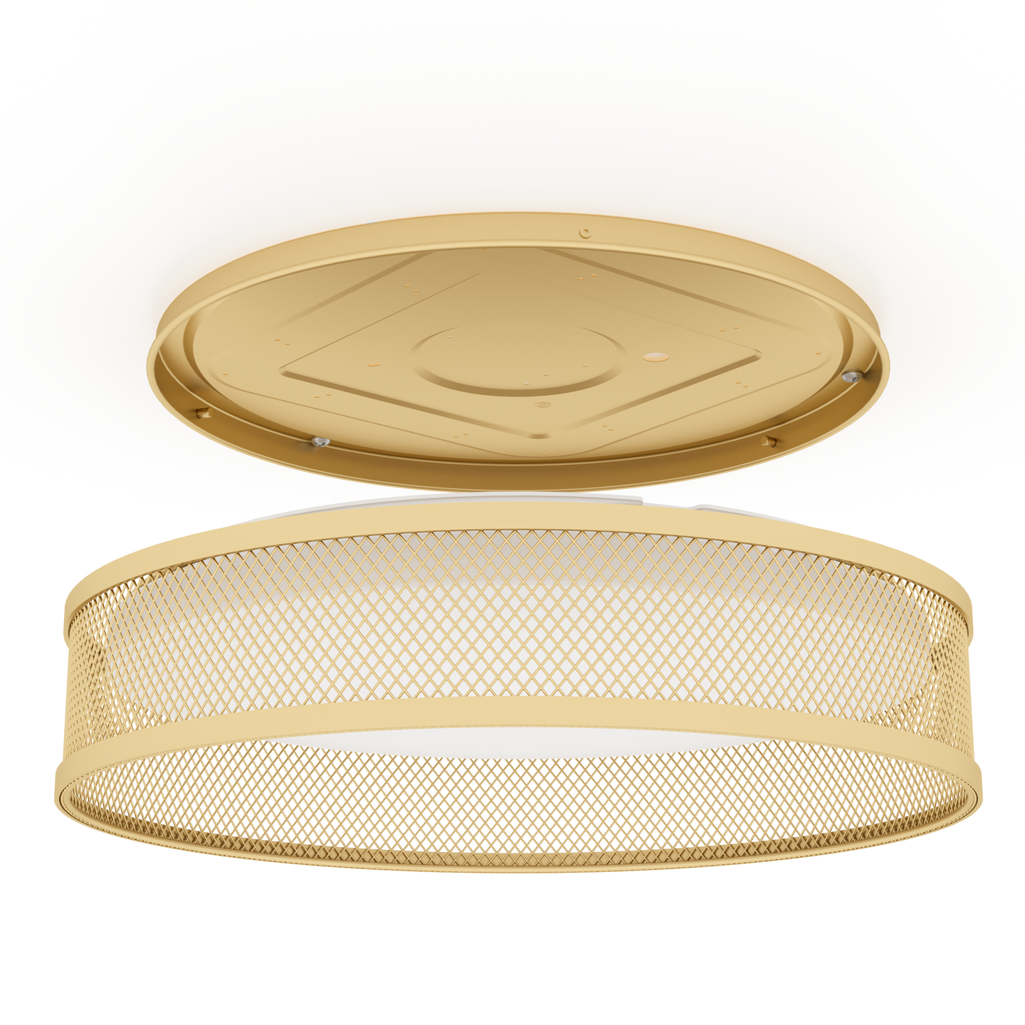 Kattovalaisin EGLO Luppineria 38,5cm 20W led messinki