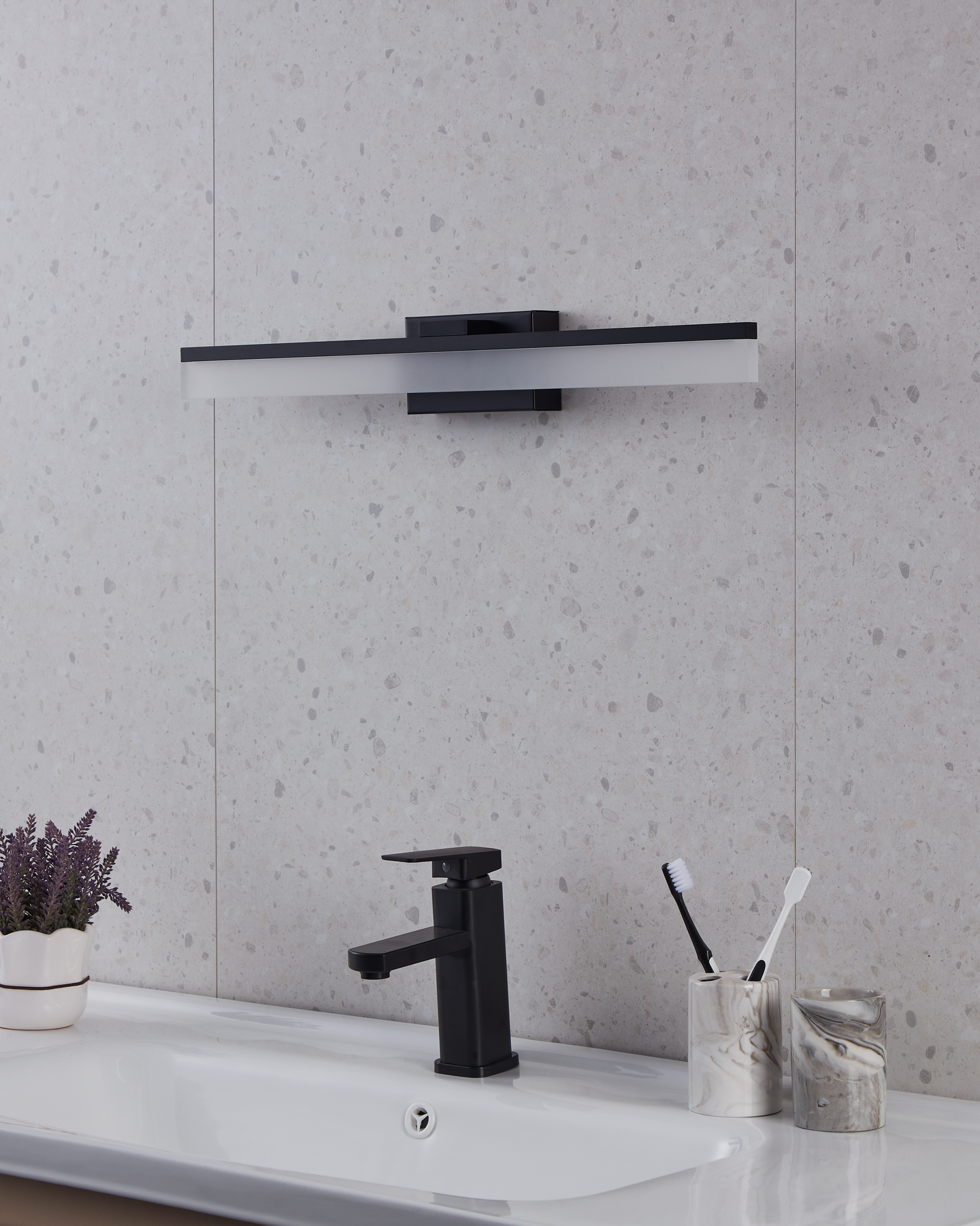 Seinävalaisin EGLO Palmital 11W led musta