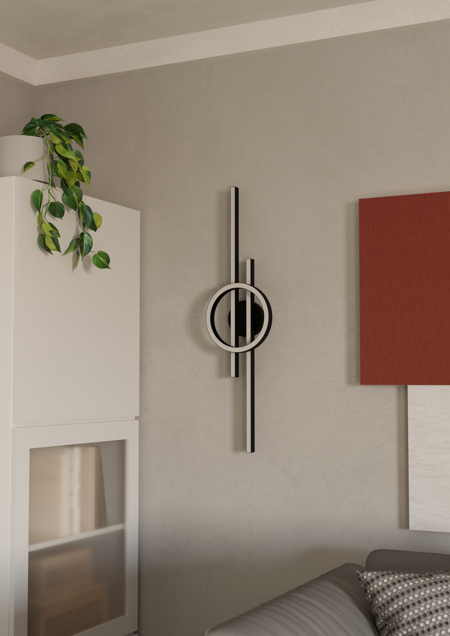 Kattovalaisin EGLO Amandolo 77,5cm 23,5W led musta