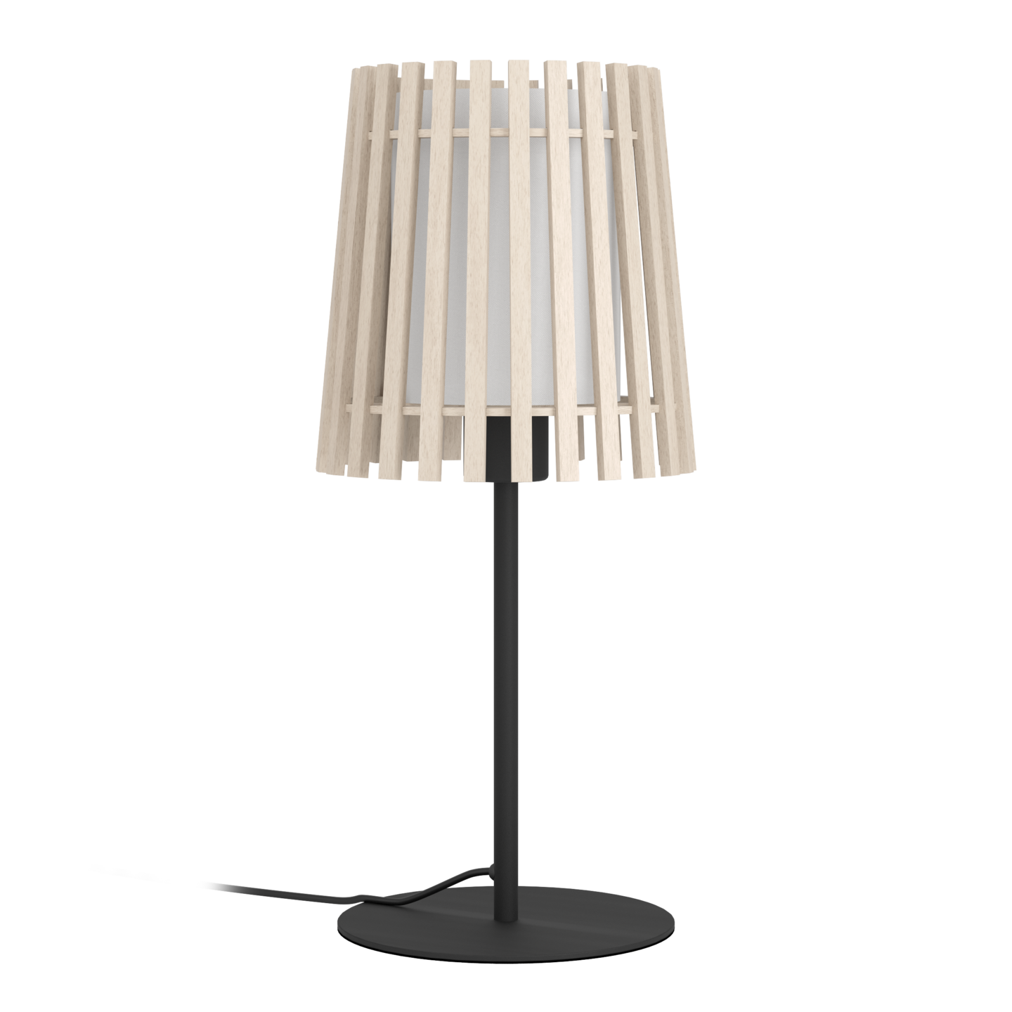 Pöytävalaisin EGLO Fattoria E27 25W musta/ruskea/valkoinen