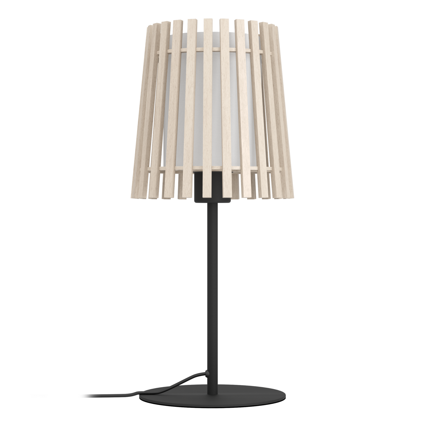 Pöytävalaisin EGLO Fattoria E27 25W musta/ruskea/valkoinen