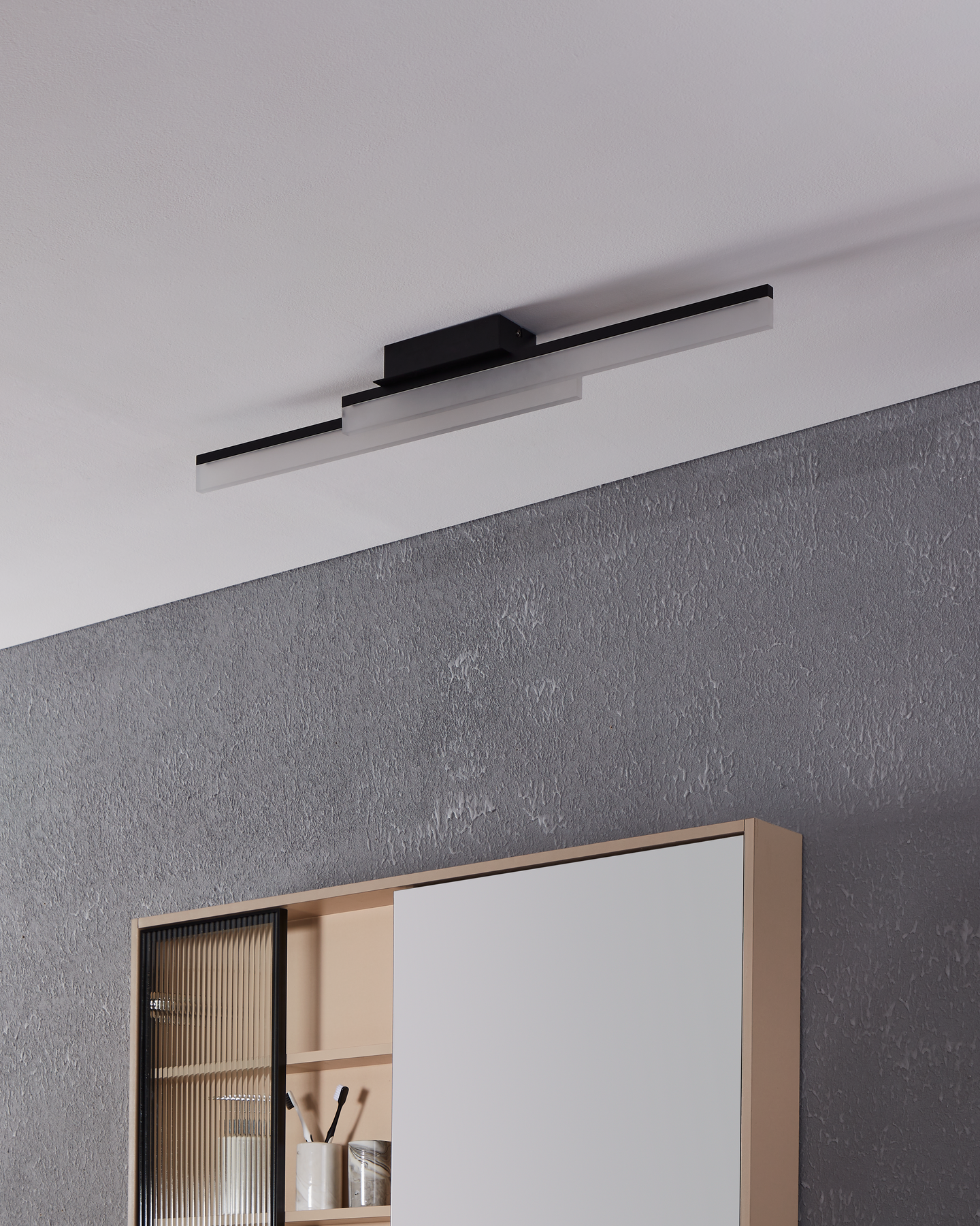 Kattovalaisin EGLO Palmital 2x11W led musta