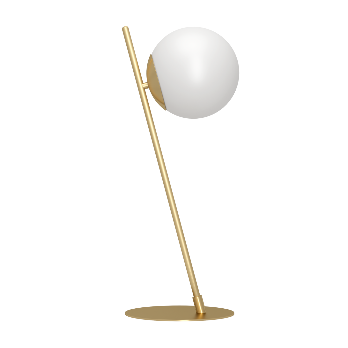 Pöytävalaisin EGLO Rondo 4 E27 40W messinki/valkoinen