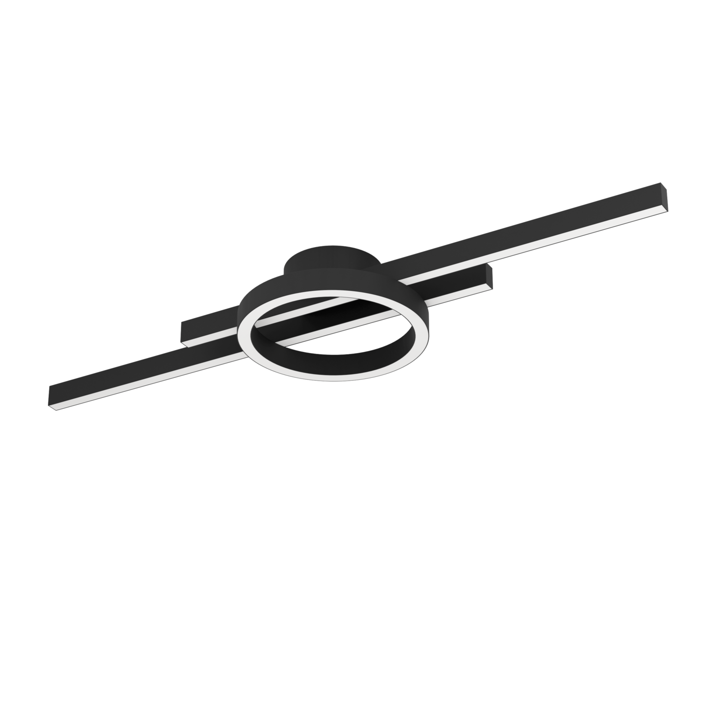 Kattovalaisin EGLO Amandolo 77,5cm 23,5W led musta