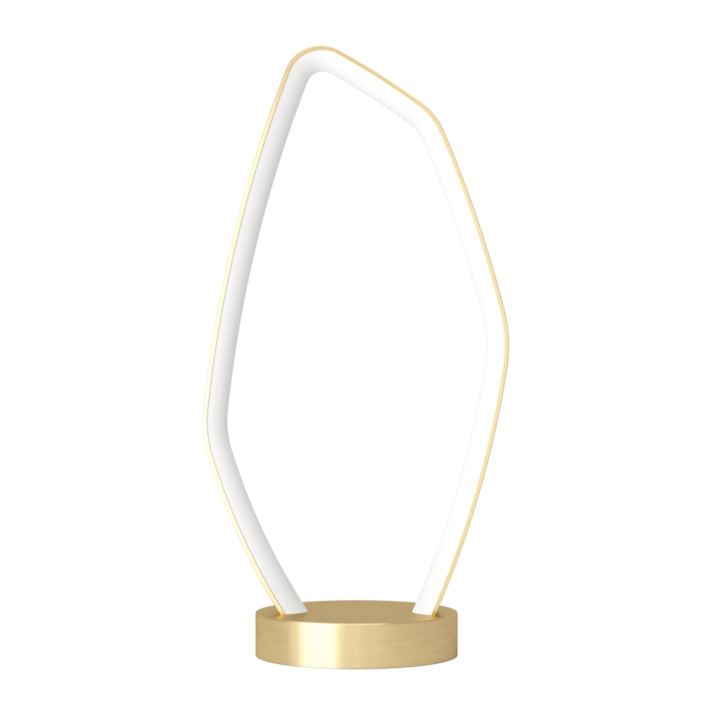 Pöytävalaisin EGLO Vallerosa 10,8W led messinki/valkoinen