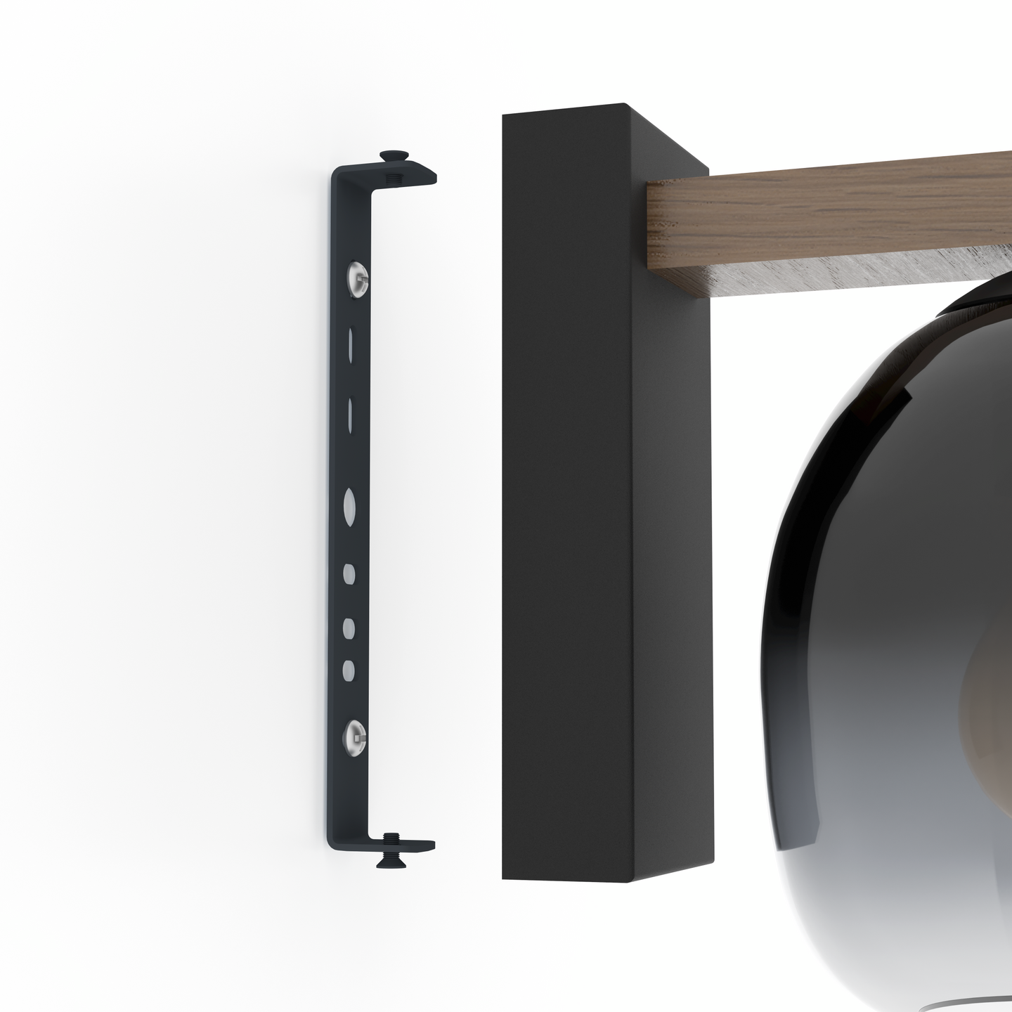 Seinävalaisin EGLO Filago E27 40W puu/harmaa