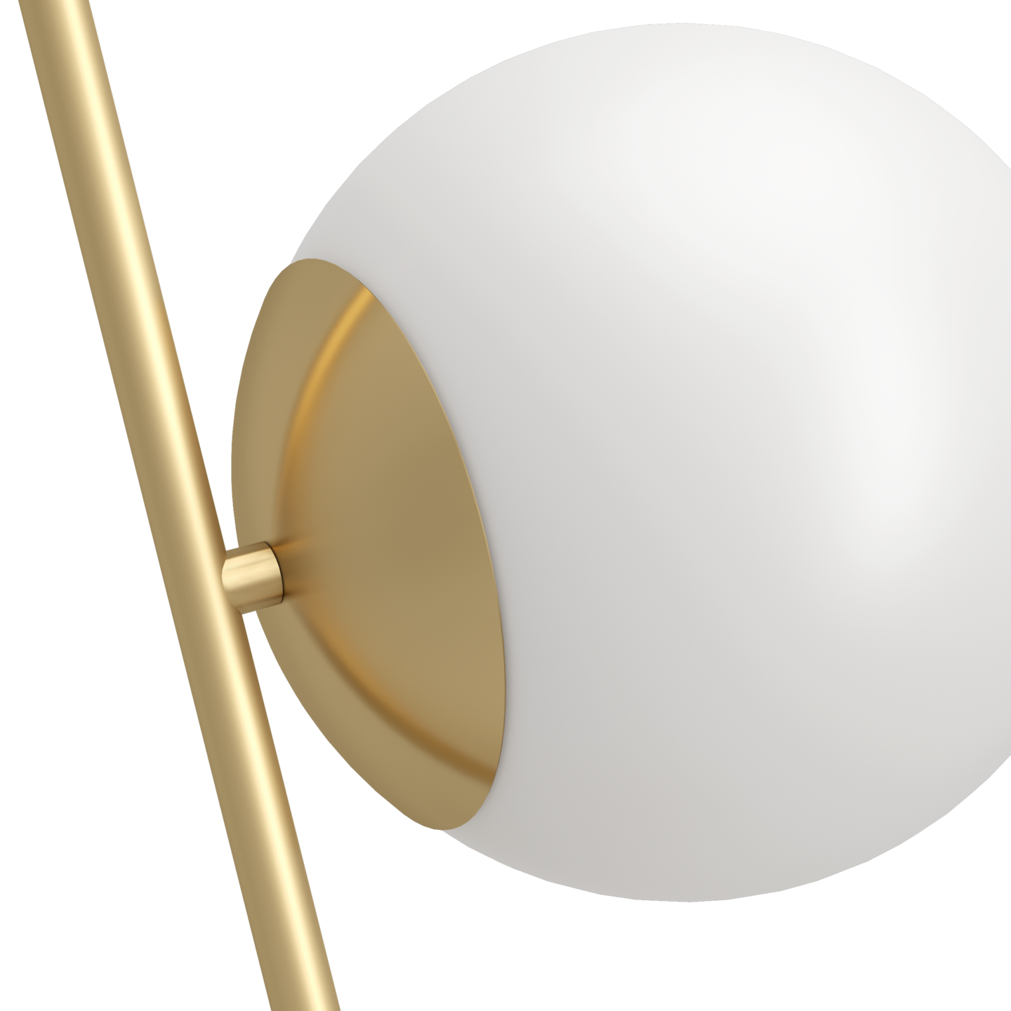 Pöytävalaisin EGLO Rondo 4 E27 40W messinki/valkoinen