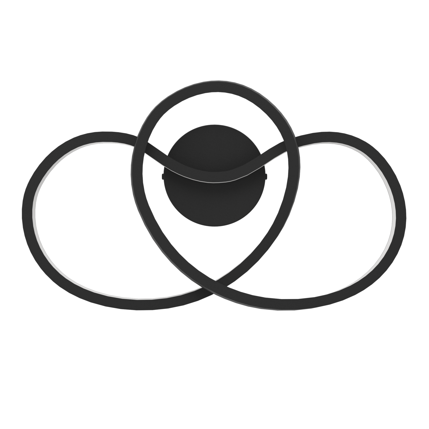 Seinävalaisin EGLO Gianella 14,5W led musta/valkoinen