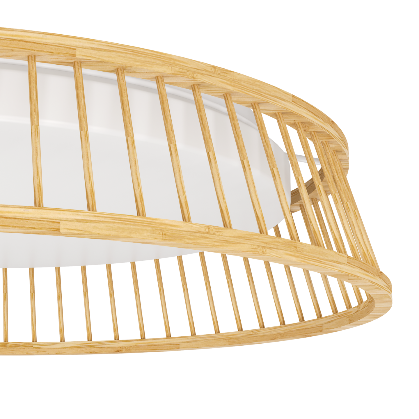 Kattovalaisin EGLO Luppineria 45cm 20W led bambu