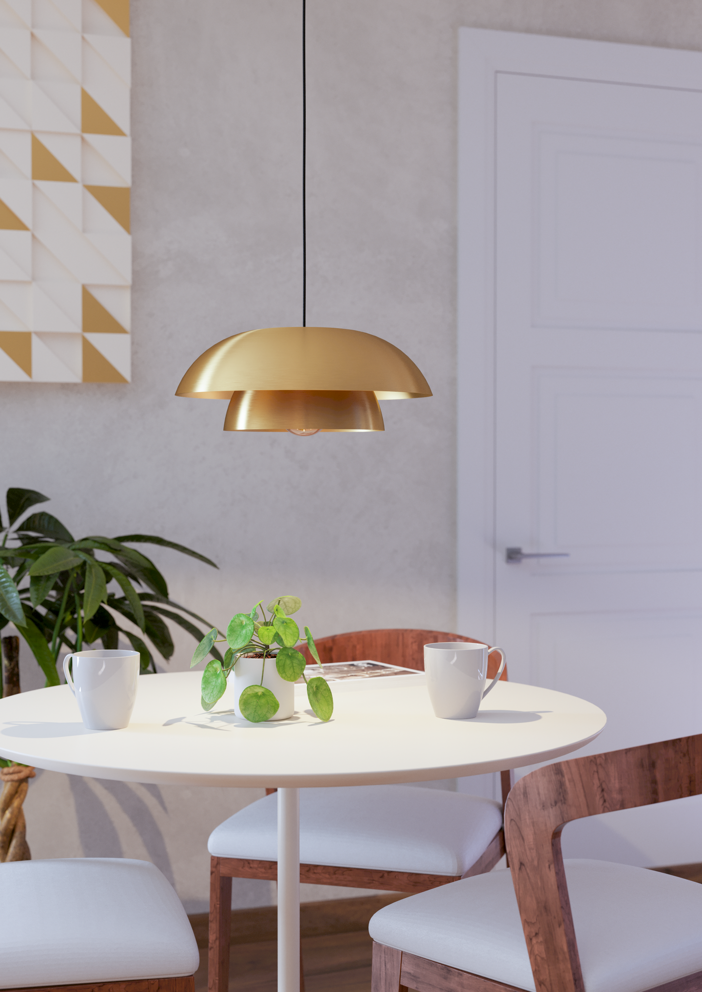 Riippuvalaisin EGLO Cenciara E27 40W messinki/musta