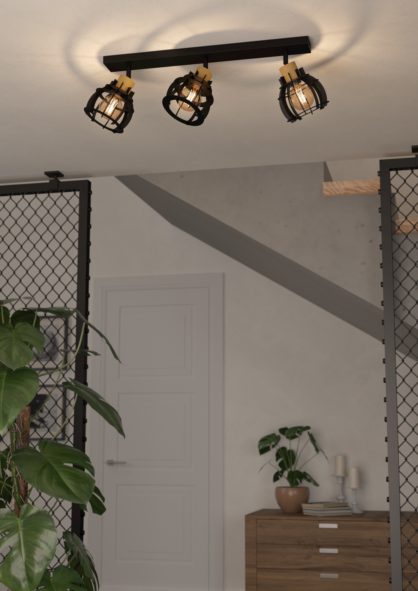 Kattovalaisin EGLO Stillington 1 3-os 3xE27 40W