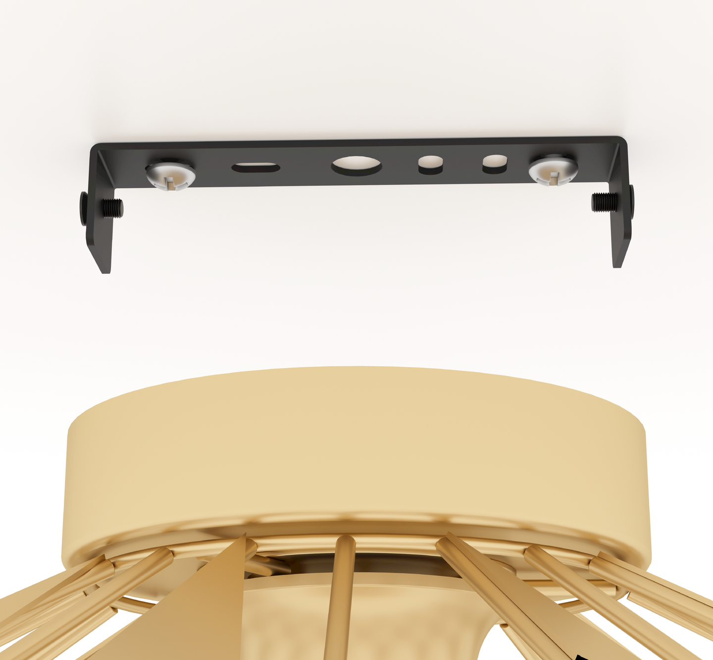 Kattovalaisin EGLO Carlton 47cm E27 40W kulta