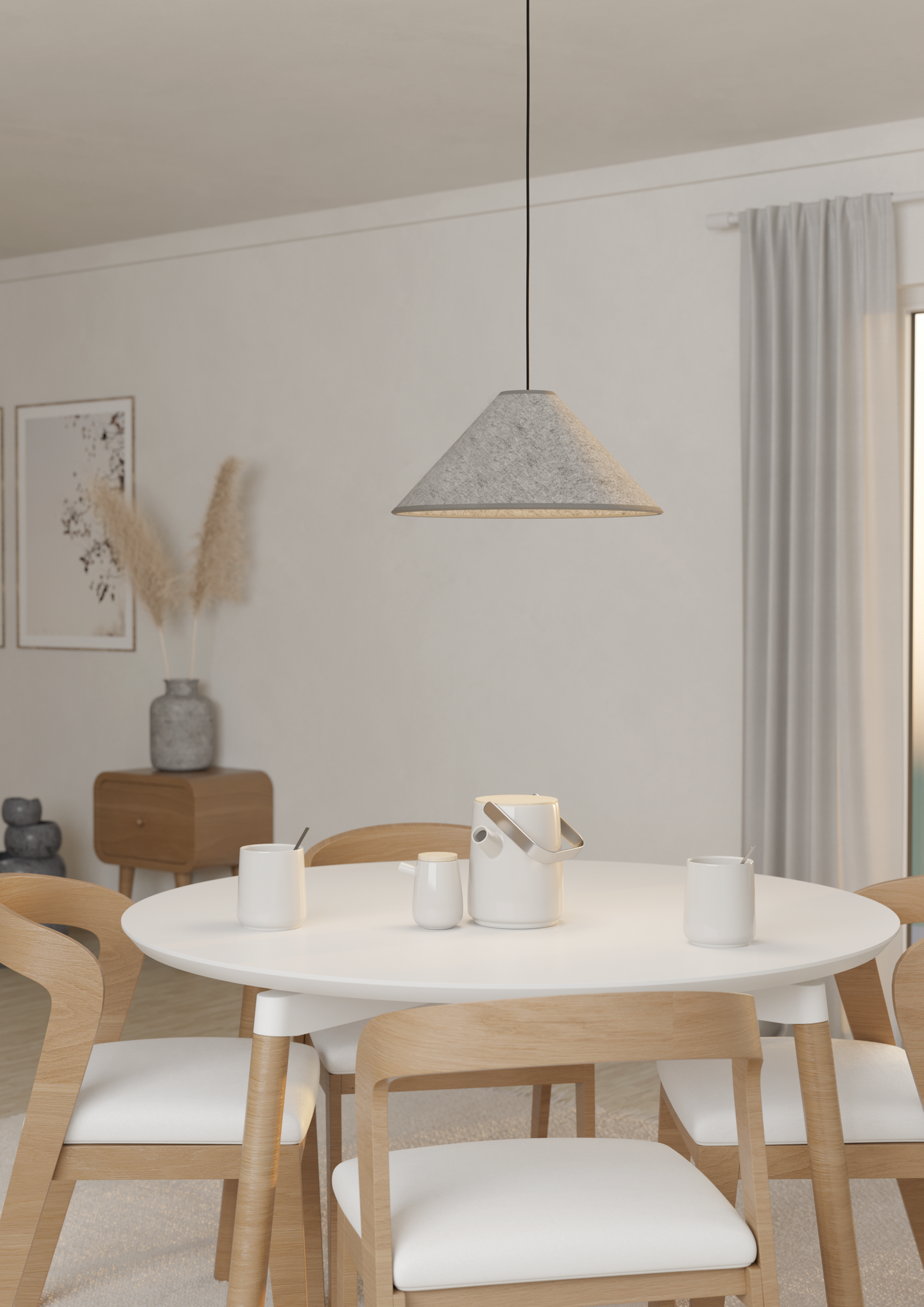 Riippuvalaisin EGLO Alsager E27 40W harmaa/musta