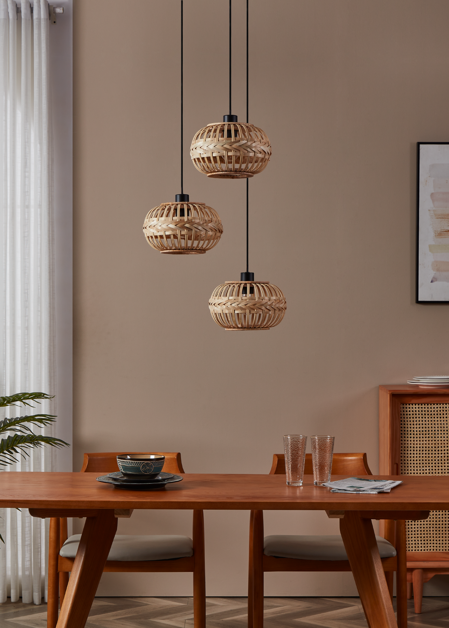 Riippuvalaisin EGLO Amsfield 1 3-osainen 48cm 3xE27 40W