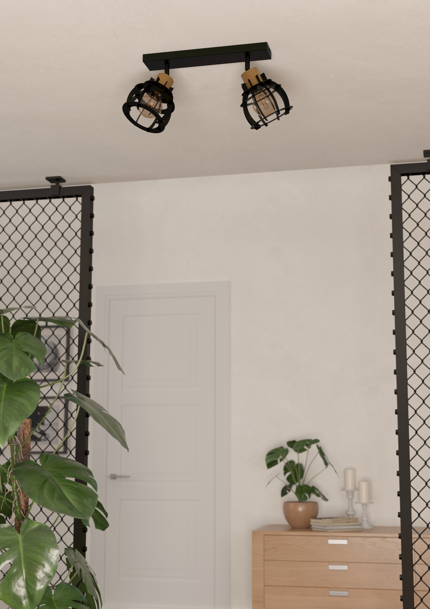 Kattovalaisin EGLO Stillington 1 2-os 2xE27 40W