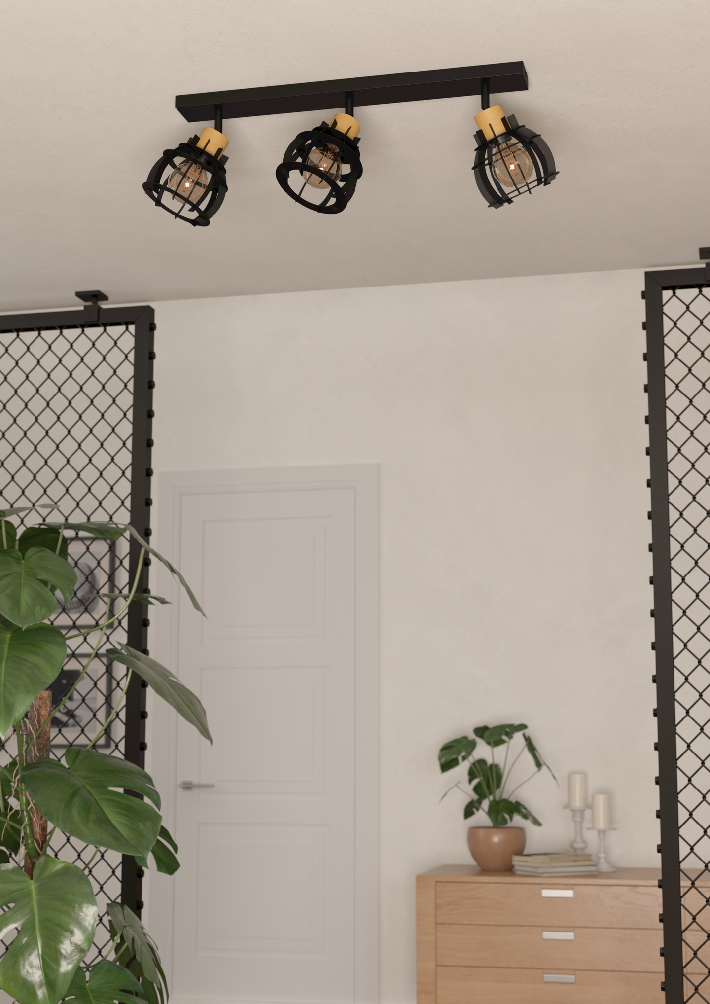 Kattovalaisin EGLO Stillington 1 3-os 3xE27 40W