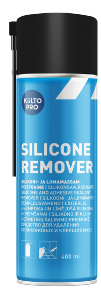 Easy removal of old silicone and adhesive sealants with Kiilto Pro Silicone  Remover - Kiilto