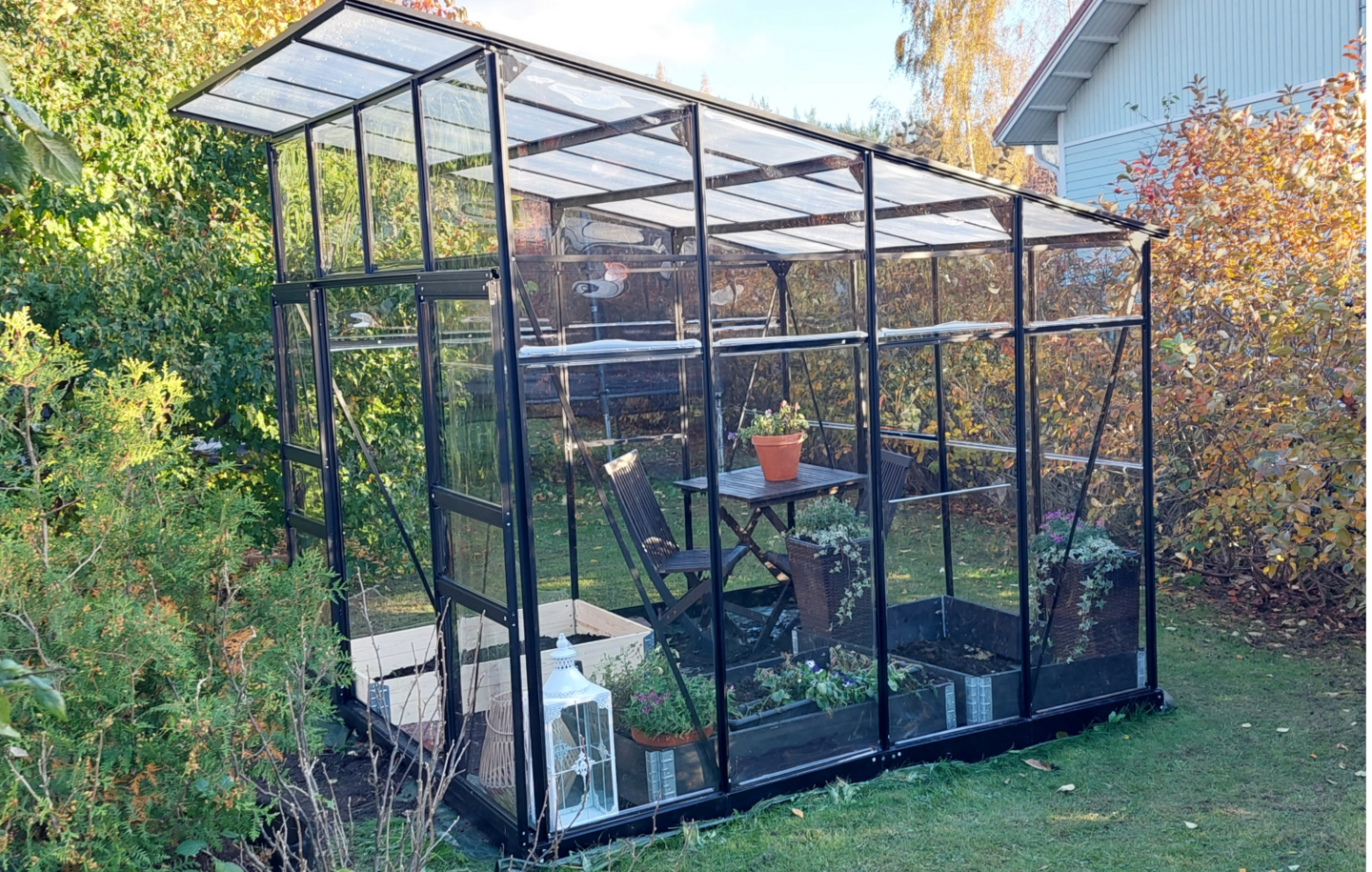 Kasvihuone Cello Verso 6,1m²
