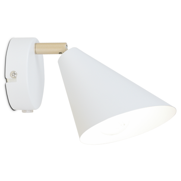 Seinävalaisin Sessak Lux E14 valkoinen