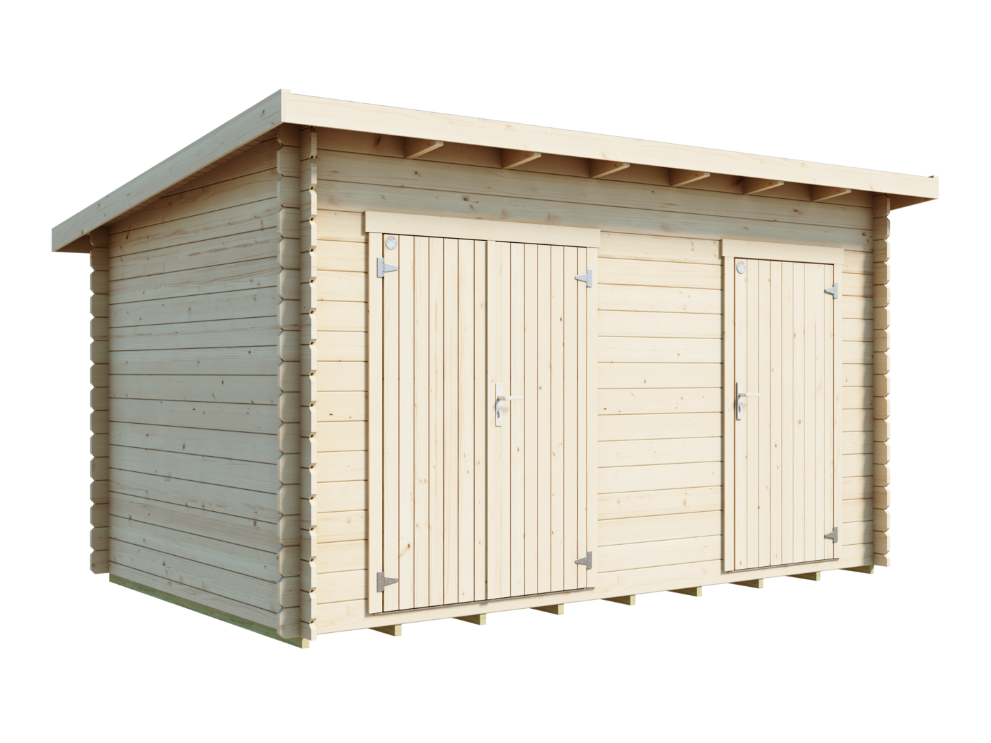 Pihavarasto Luoman Lillevilla Puolukka 9,4m²