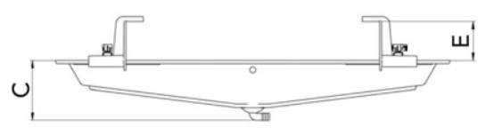 Sulatusvesiallas Tecnosystemi Blue River 850x400mm