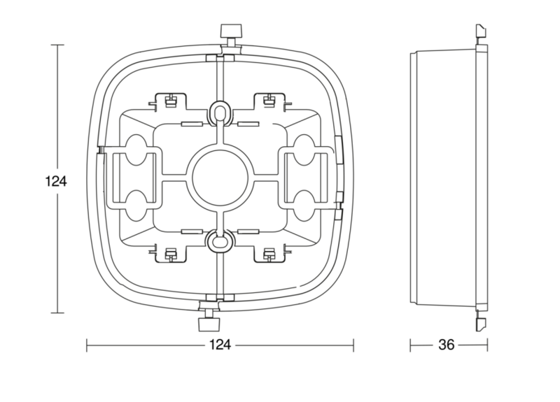 Asennusadapteri Steinel PRO-tunnistimille