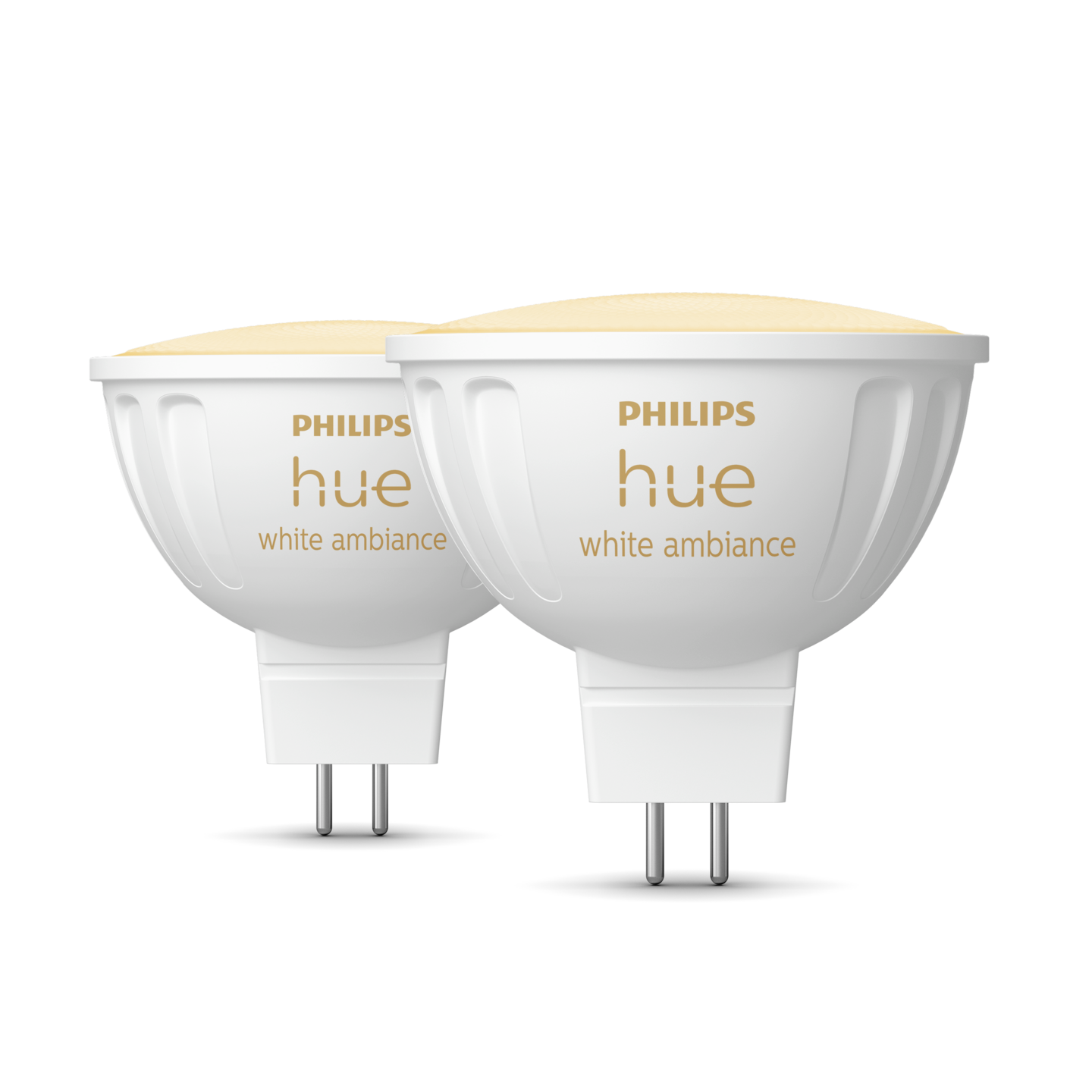 Led-kohdelamppu Philips Hue GU5.3 400lm valkoinen huurrettu muovi 2kpl