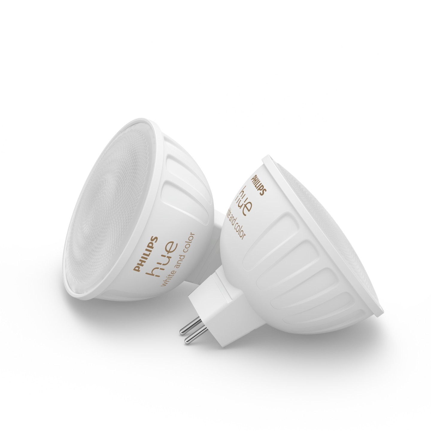 Led-kohdelamppu Philips Hue GU5.3 400lm valkoinen huurrettu muovi 2kpl