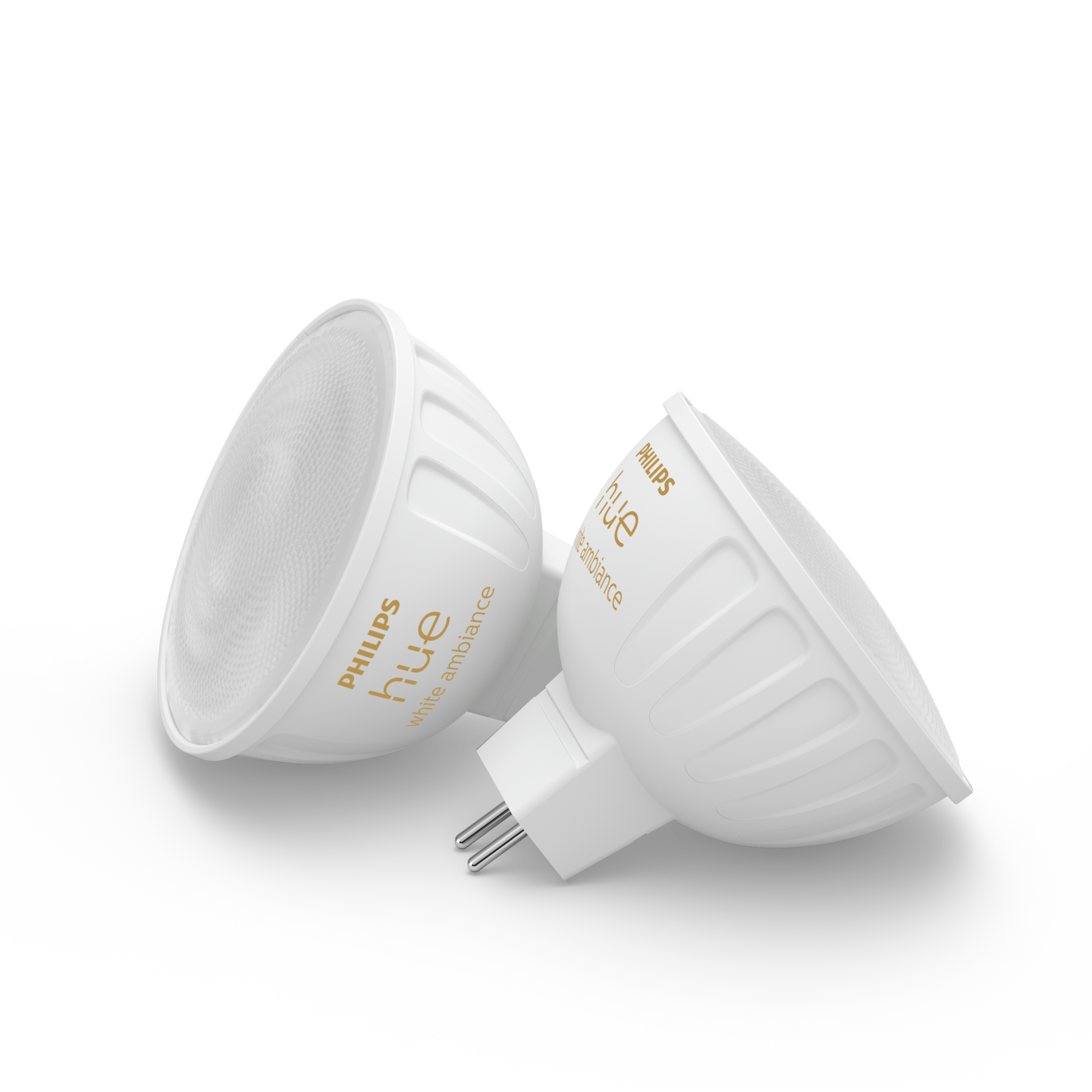 Led-kohdelamppu Philips Hue GU5.3 400lm valkoinen huurrettu muovi 2kpl