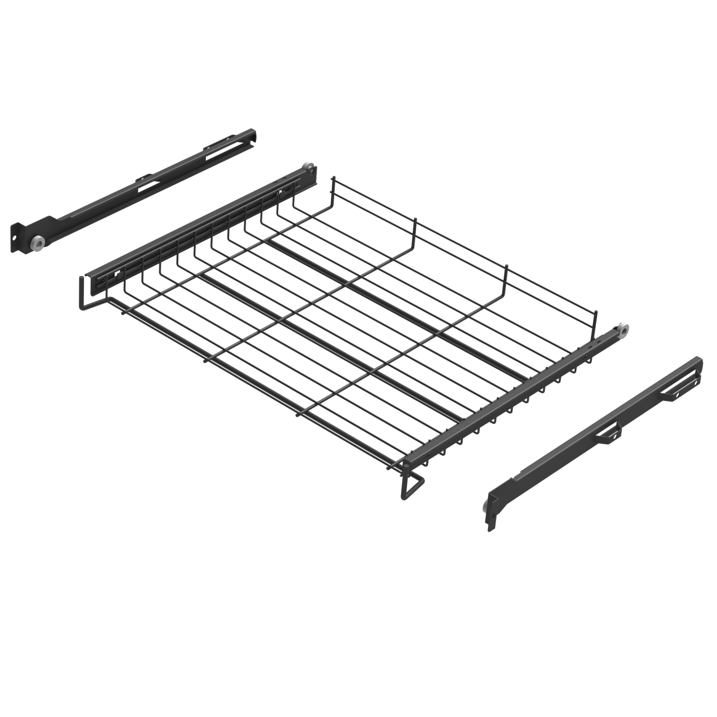 Hyllytaso LM 642 antrasiitti 60 cm kaappiin