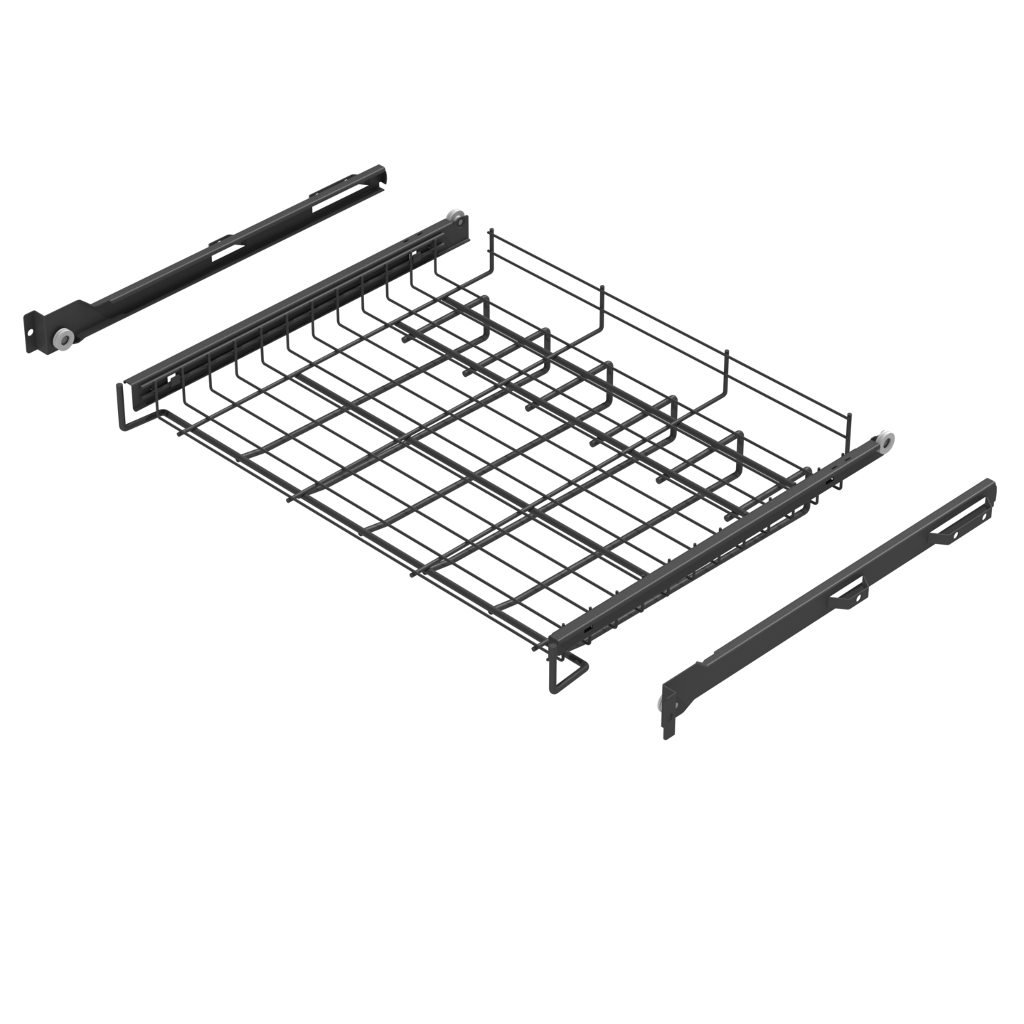 Housuteline LM 652 antrasiitti 60 cm kaappiin