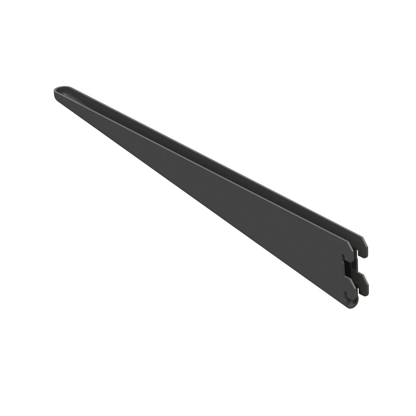 Hyllynkannatin LM 817 350mm antrasiitti