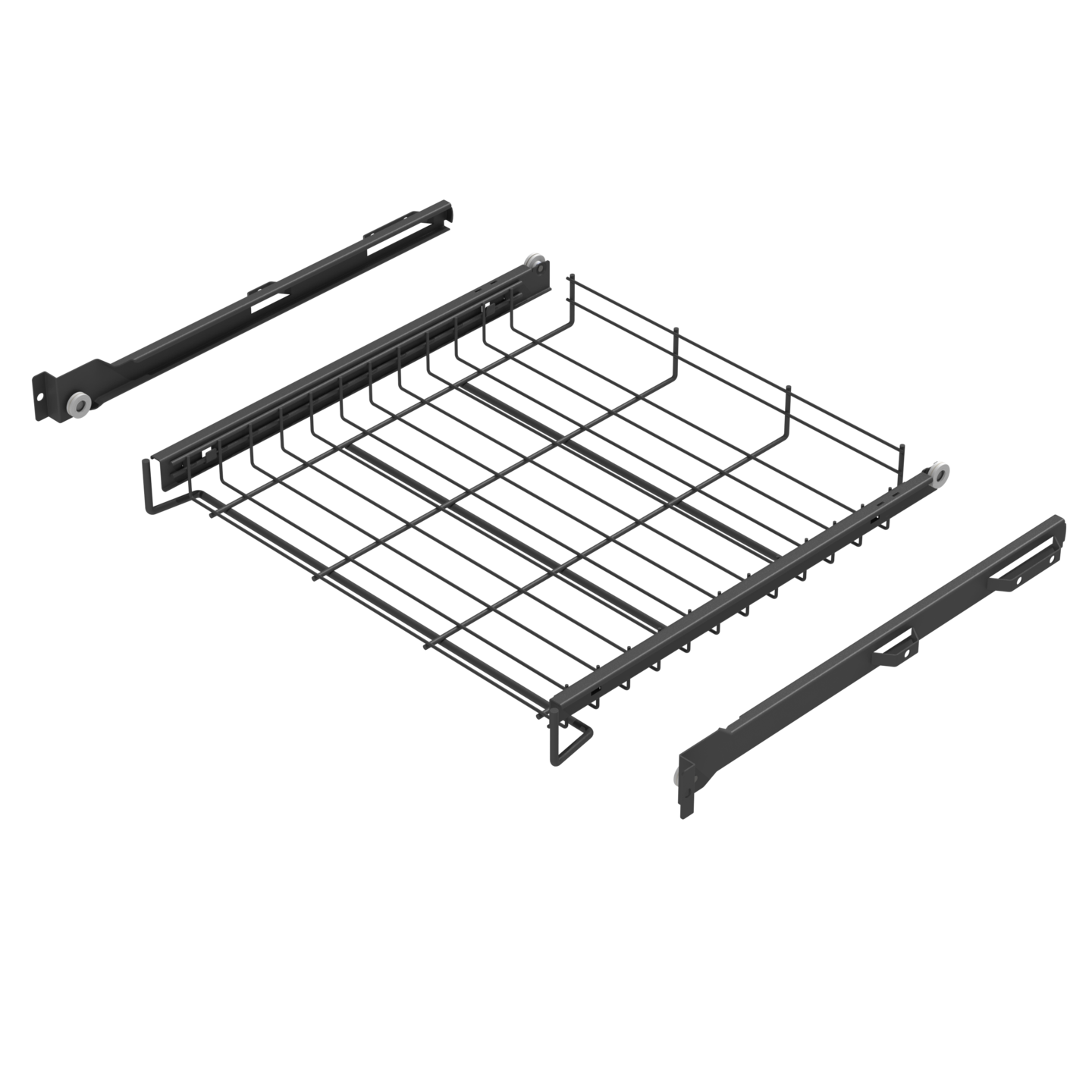 Hyllytaso LM 641 antrasiitti 50 cm kaappiin