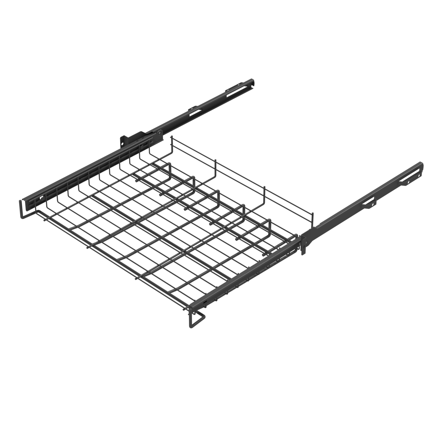 Housuteline LM 652 antrasiitti 60 cm kaappiin