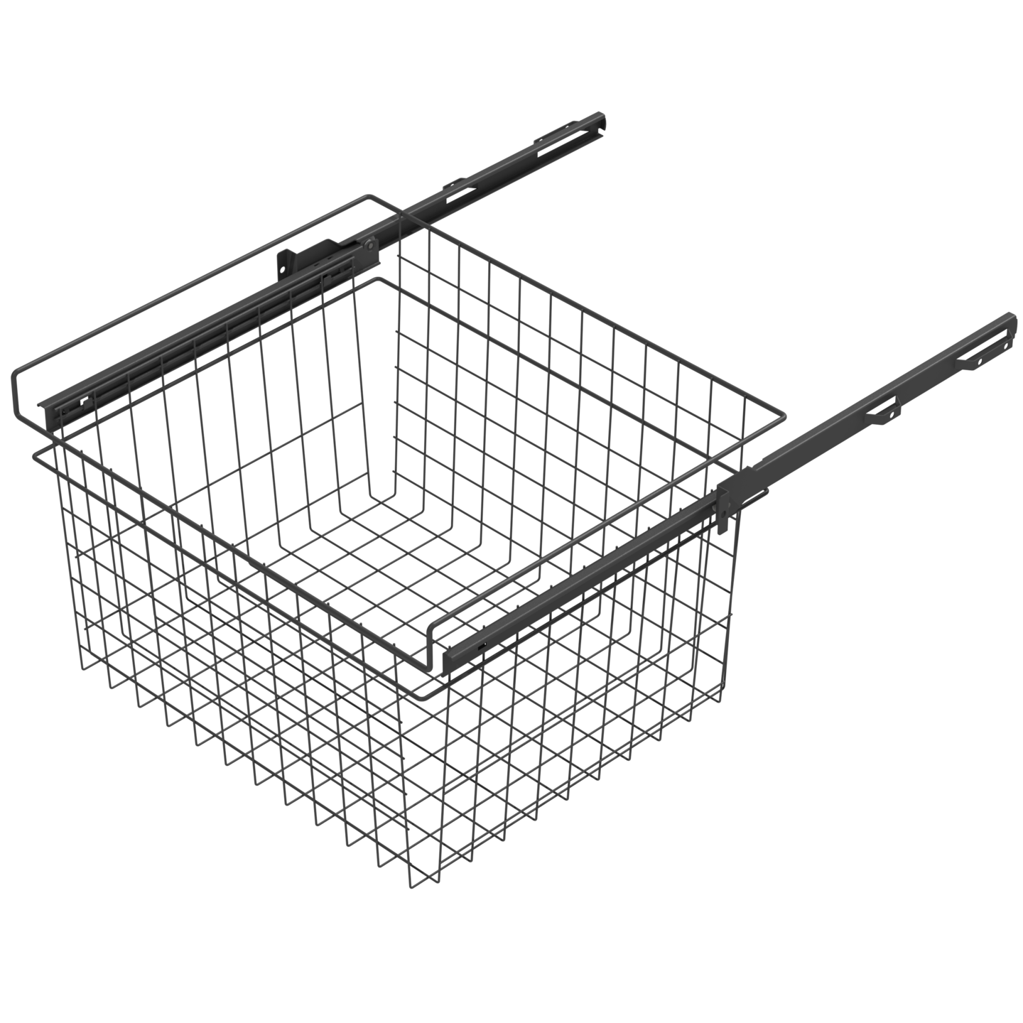 Rullakiskokori LM 605 korkea antrasiitti 60 cm kaappiin