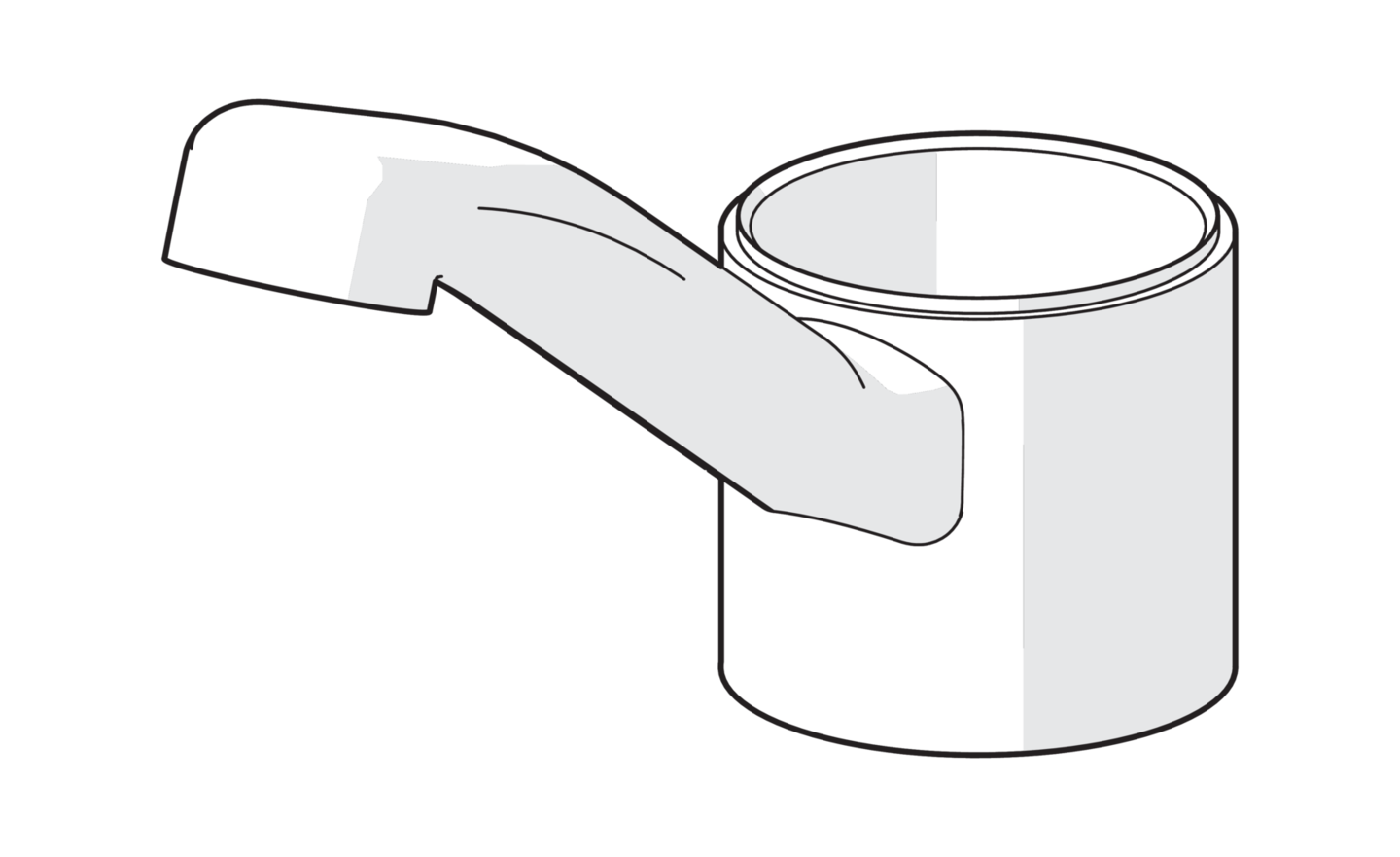 Juoksuputki L=125 Oras 159283V