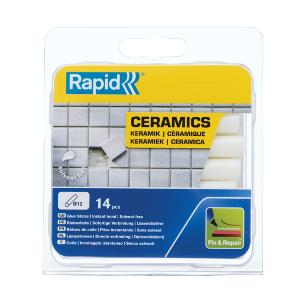 Kuumaliima Rapid 12mm 125g saniteetti