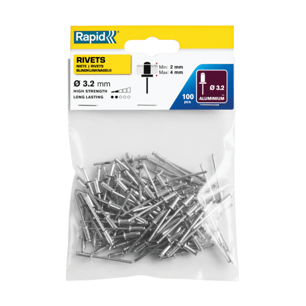 Vetoniitti Rapid 3,2x8mm 100kpl