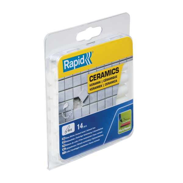 Kuumaliima Rapid 12mm 125g saniteetti