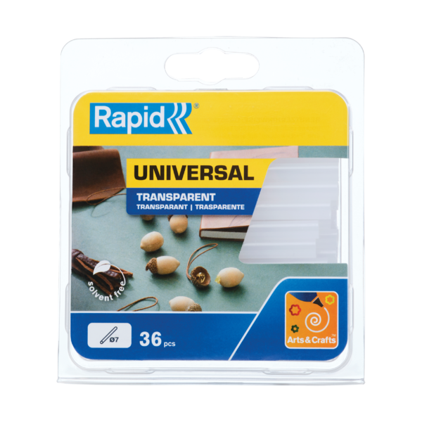 Kuumaliima Rapid 7mm 125g läpinäkyvä