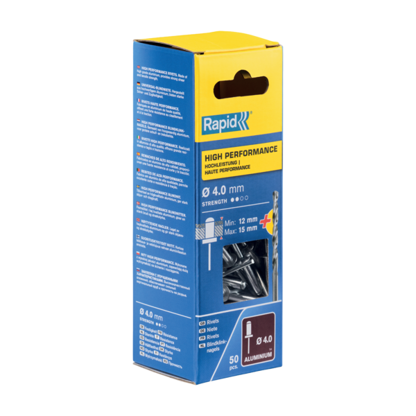 Vetoniitti Rapid 4,0x18mm High Performance 50kpl