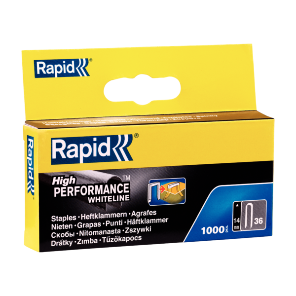 Sinkilä Rapid 36/14mm valkoinen 1000kpl