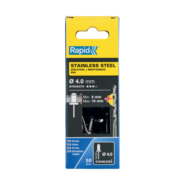 Vetoniitti Rapid 4,0x14mm rst 50kpl