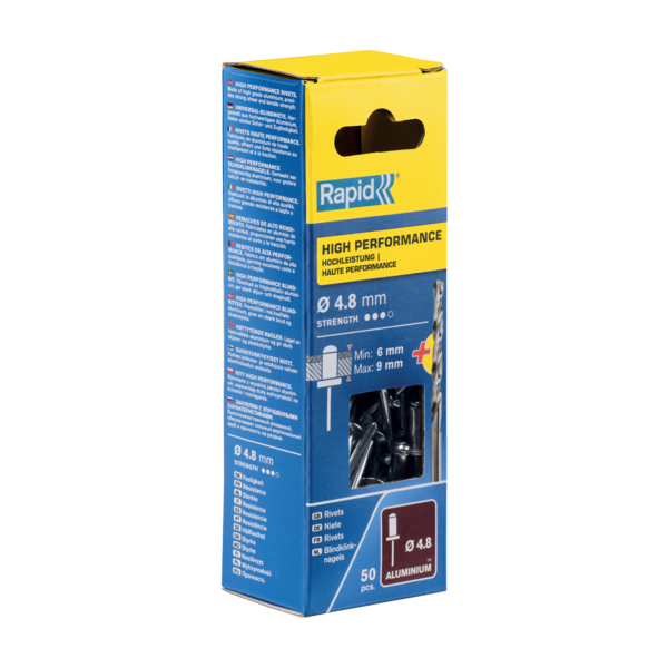 Vetoniitti Rapid 4,8x12mm High Performance 50kpl