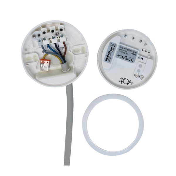 Läsnäolotunnistin Theben LUXA 103 S360-100-12 AP valkoinen