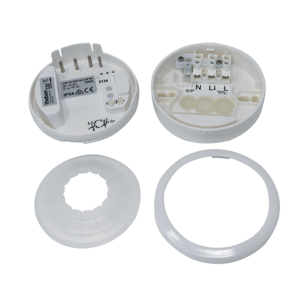 Läsnäolotunnistin Theben LUXA 103 S360-100-12 AP valkoinen