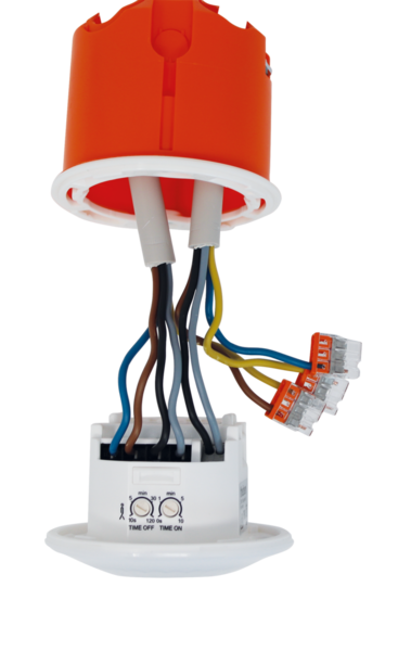 Läsnäolotunnistin Theben LUXA 103 S360-100-28 DE-UP valkoinen