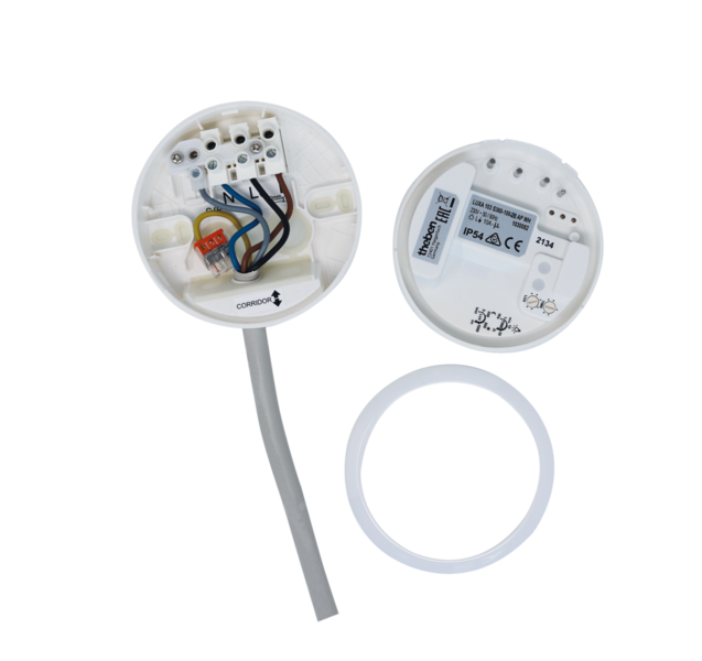 Läsnäolotunnistin Theben LUXA 103 S360-100-28 AP valkoinen