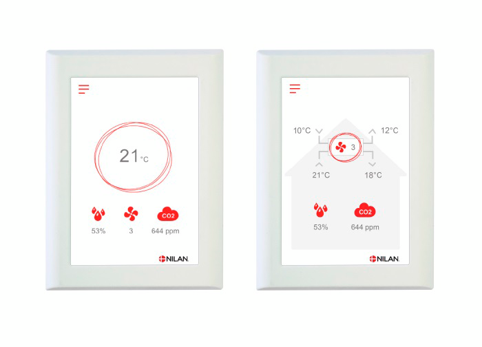 LTO-laite Nilan Comfort 350 Top Polar L