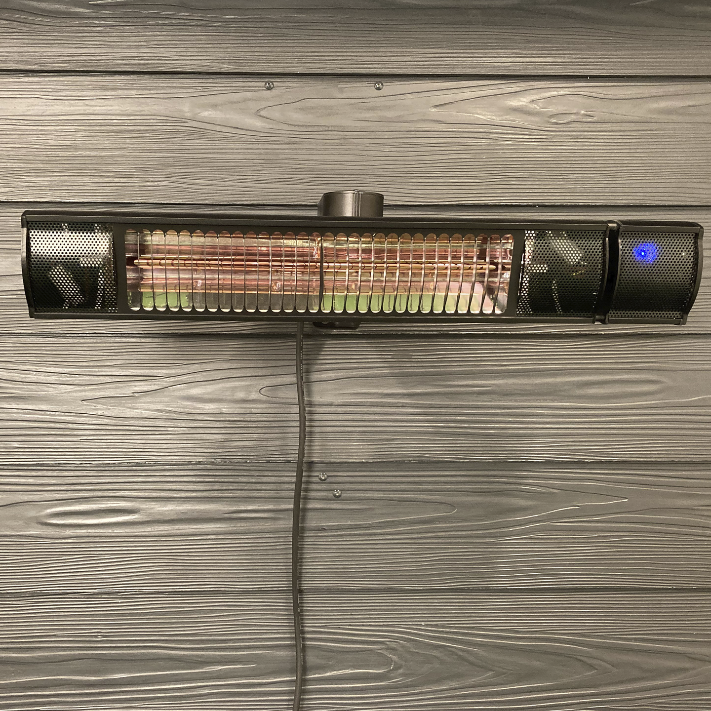 Terassilämmitin ECO plus-line 2000 W, oskilloiva, musta HEAT1